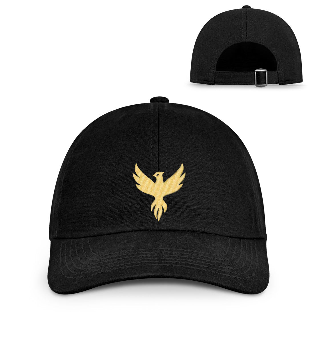 Organic Baseballcap mit Phönix Logo