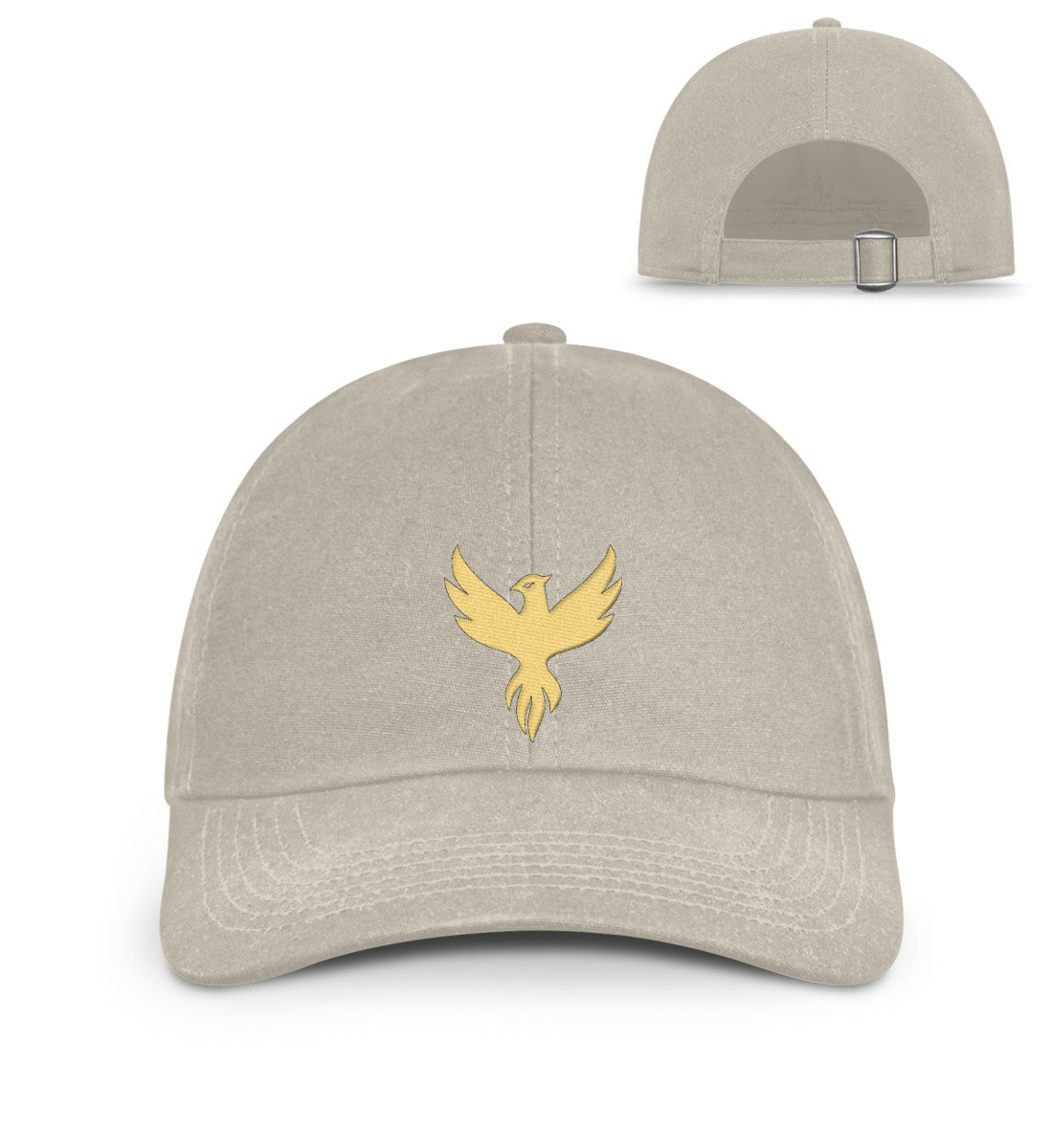 Organic Baseballcap mit Phönix Logo