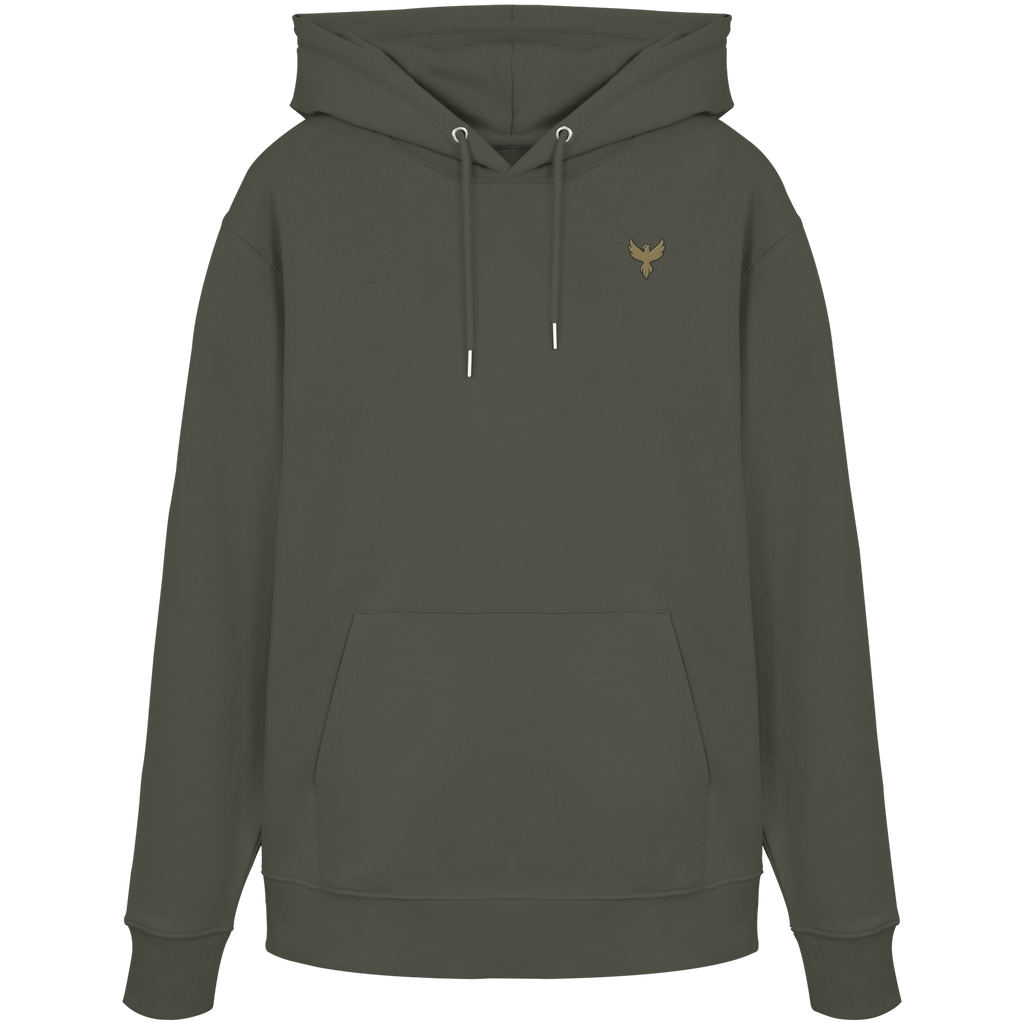 Organic Frauen Hoodie mit Phönix Logo